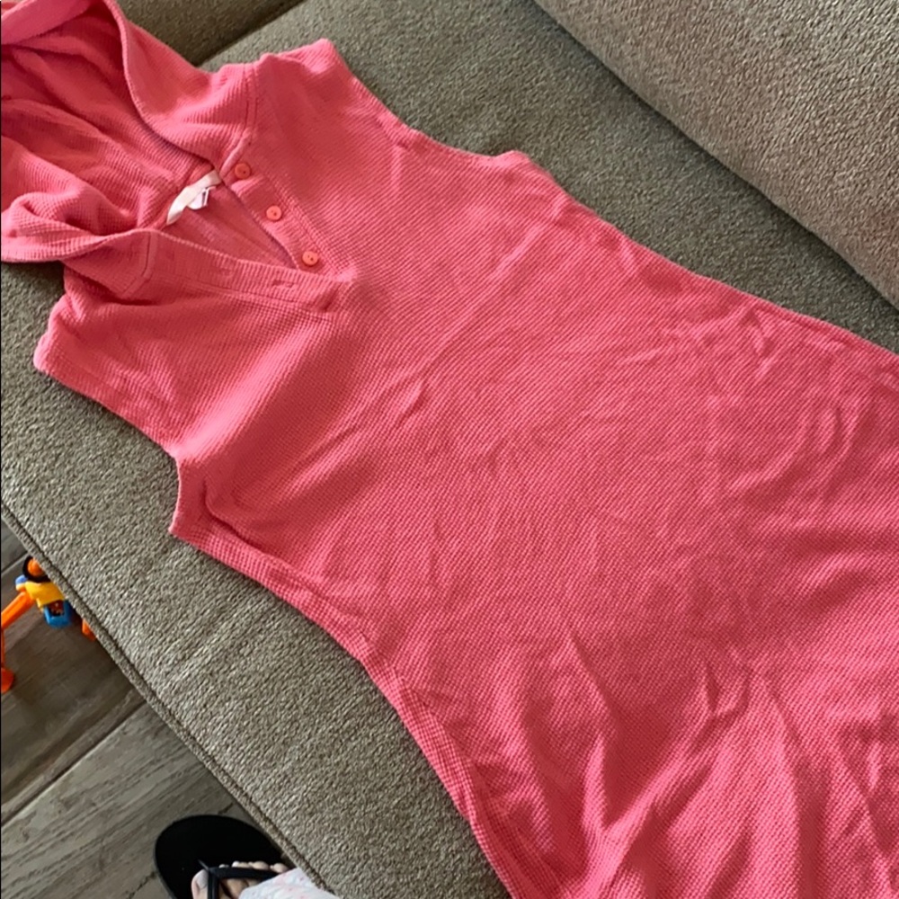 Victorias secret hoodie dress/swim cover up